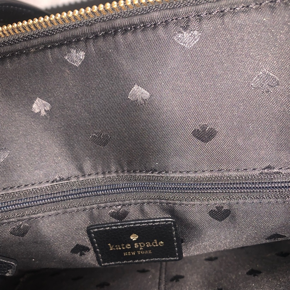 Kate Spade New York Black Patterson Drive Carli Satchel - Picture 10 of 16